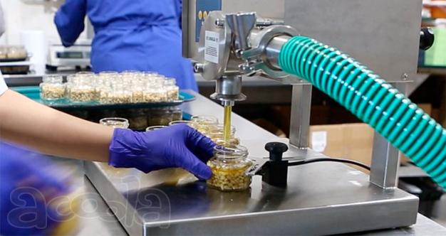 Фасовка вязких пищевых продуктов в стекло и ПЭТ под ключ
